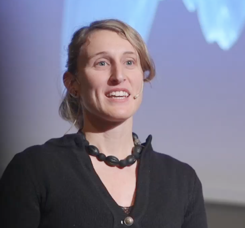 Katrin Puetz talks at TED X talk Ethiopia